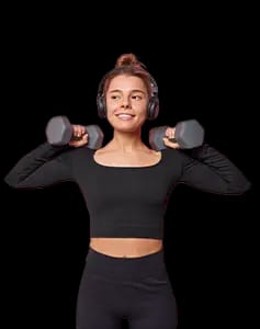 e-Pakiet badania dla kobiet trenujących na siłowni.